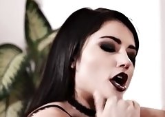 Extreme slut goth makeup
