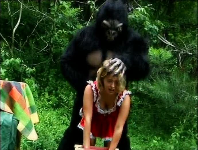 Blue B. reccomend Film on girl fucked by a real gorilla