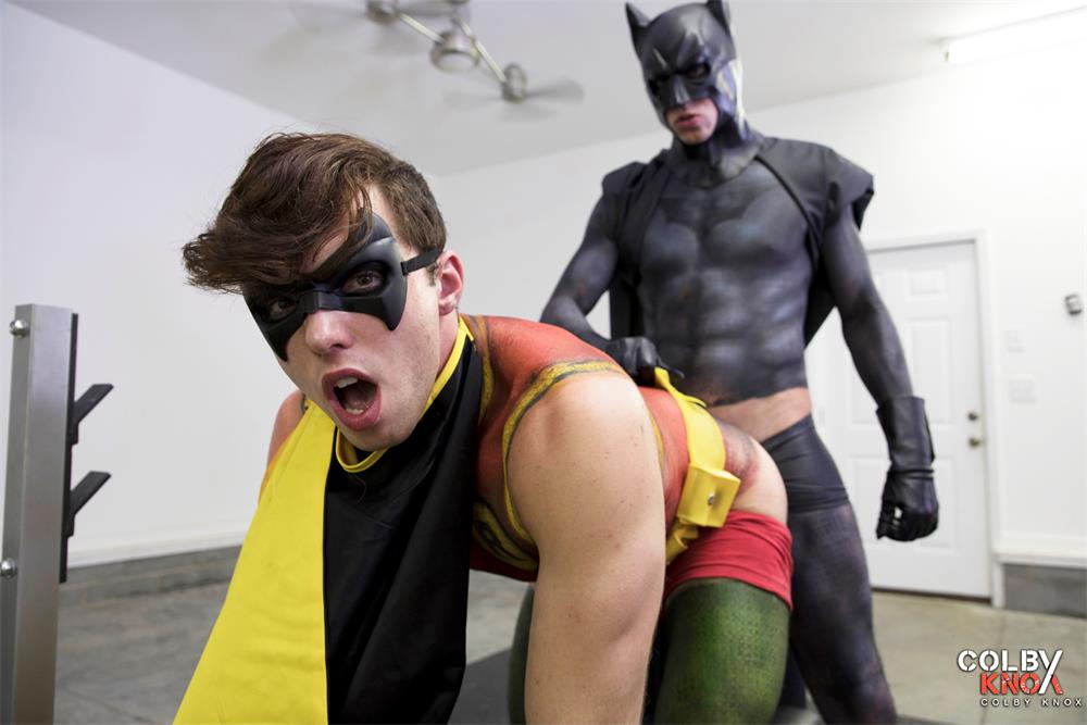 Batman and robin spoof porno