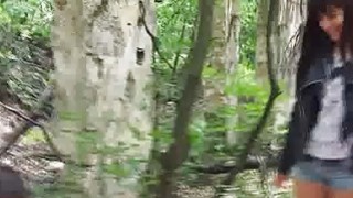 Forest foursome fucking