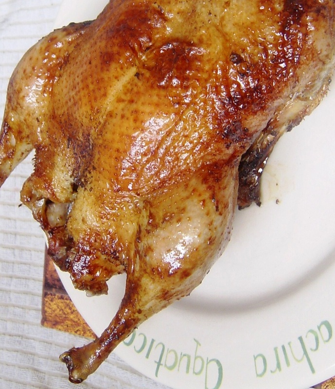 Hook reccomend Asian style roast chicken