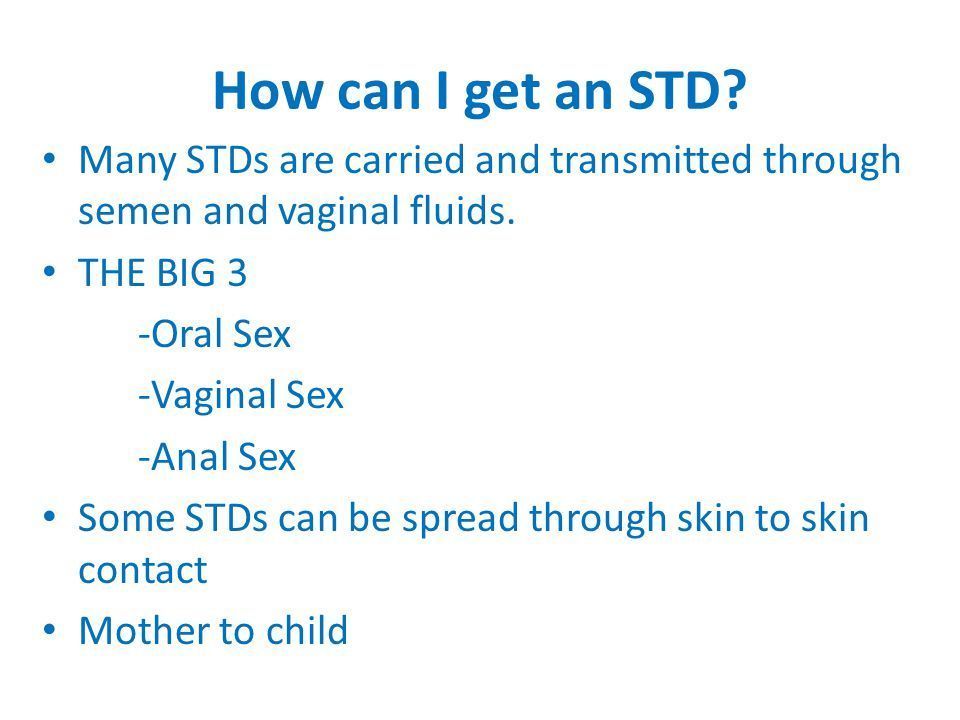 Can u get stds from giving a blowjob
