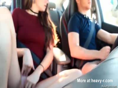 WMD recommend best of car driving blowjob
