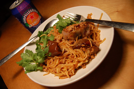 best of With style noodles pork Ground asian