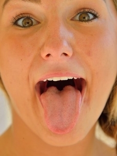 Tongue mouth